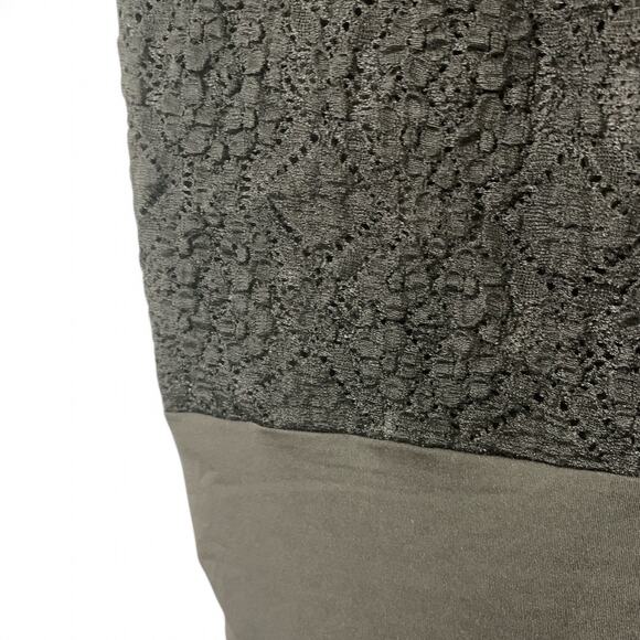 White Birch Plus Size 3X Black Lace Bodysuit - Picture 5 of 7